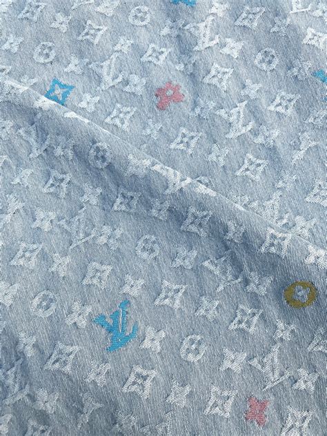 louis vuitton denim fabric